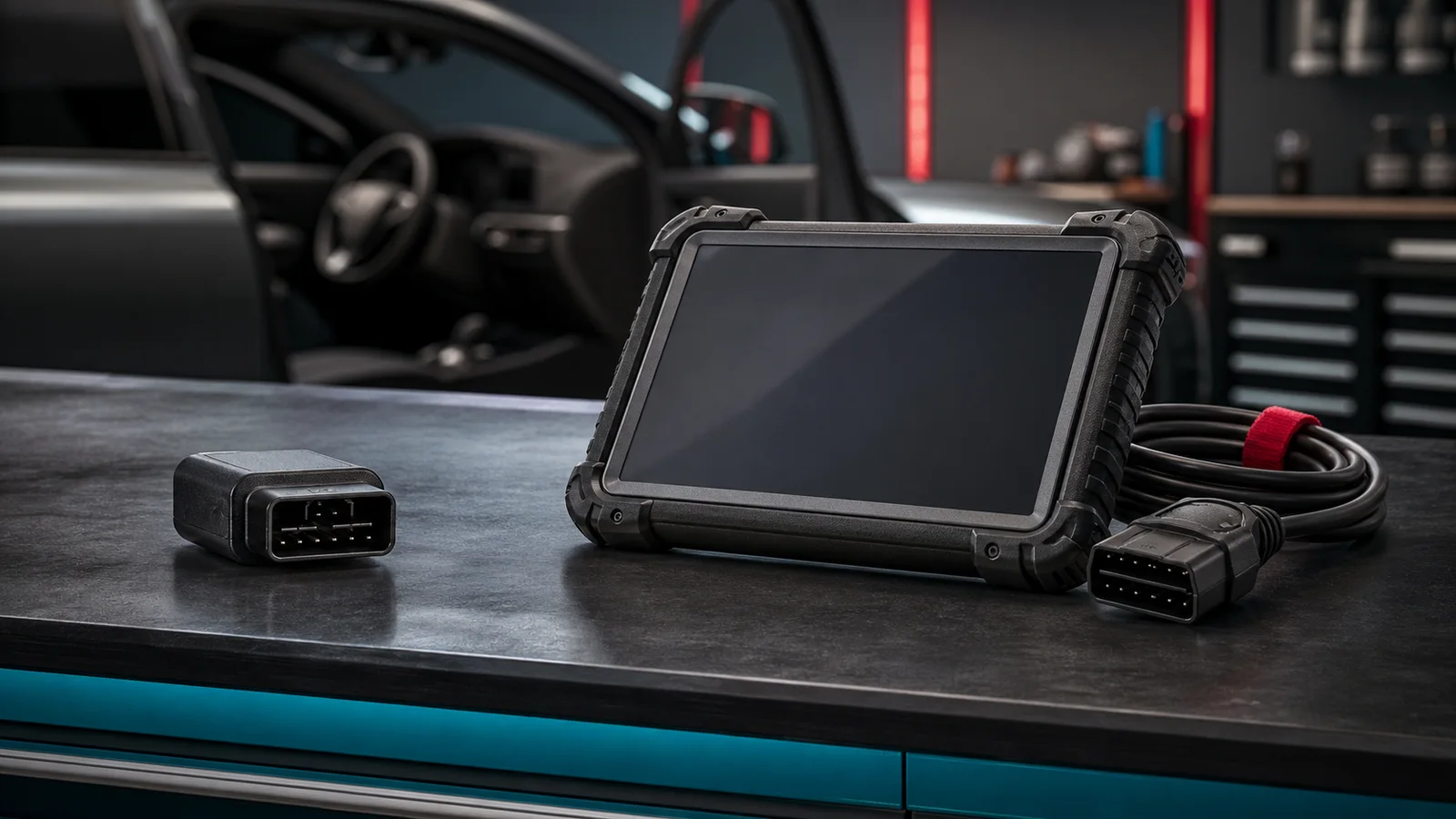 Basit OBD okuyucu ve profesyonel diagnostik tablet karşılaştırması