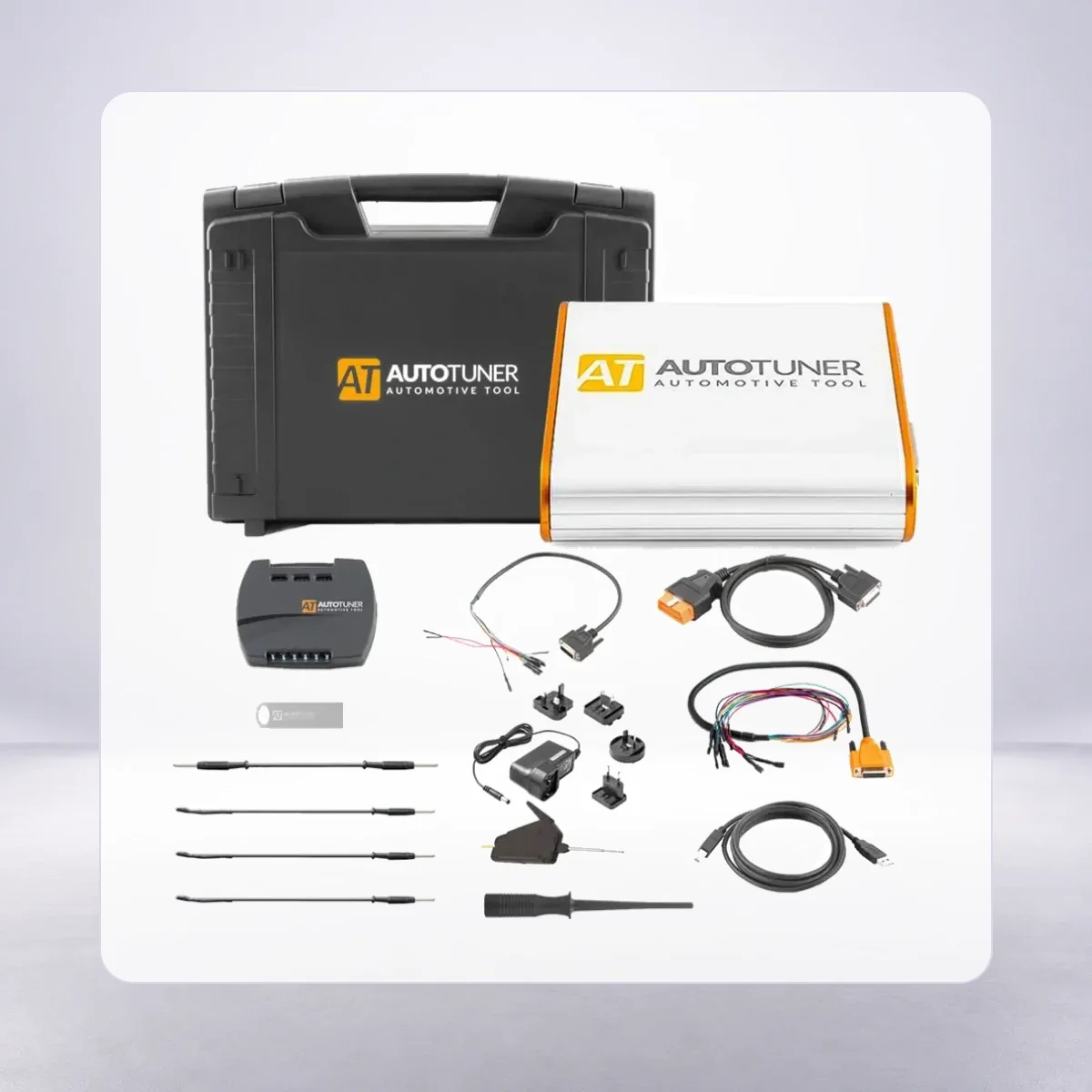 Actual device and standard equipment used in common for AutoTuner Master and Slave packages