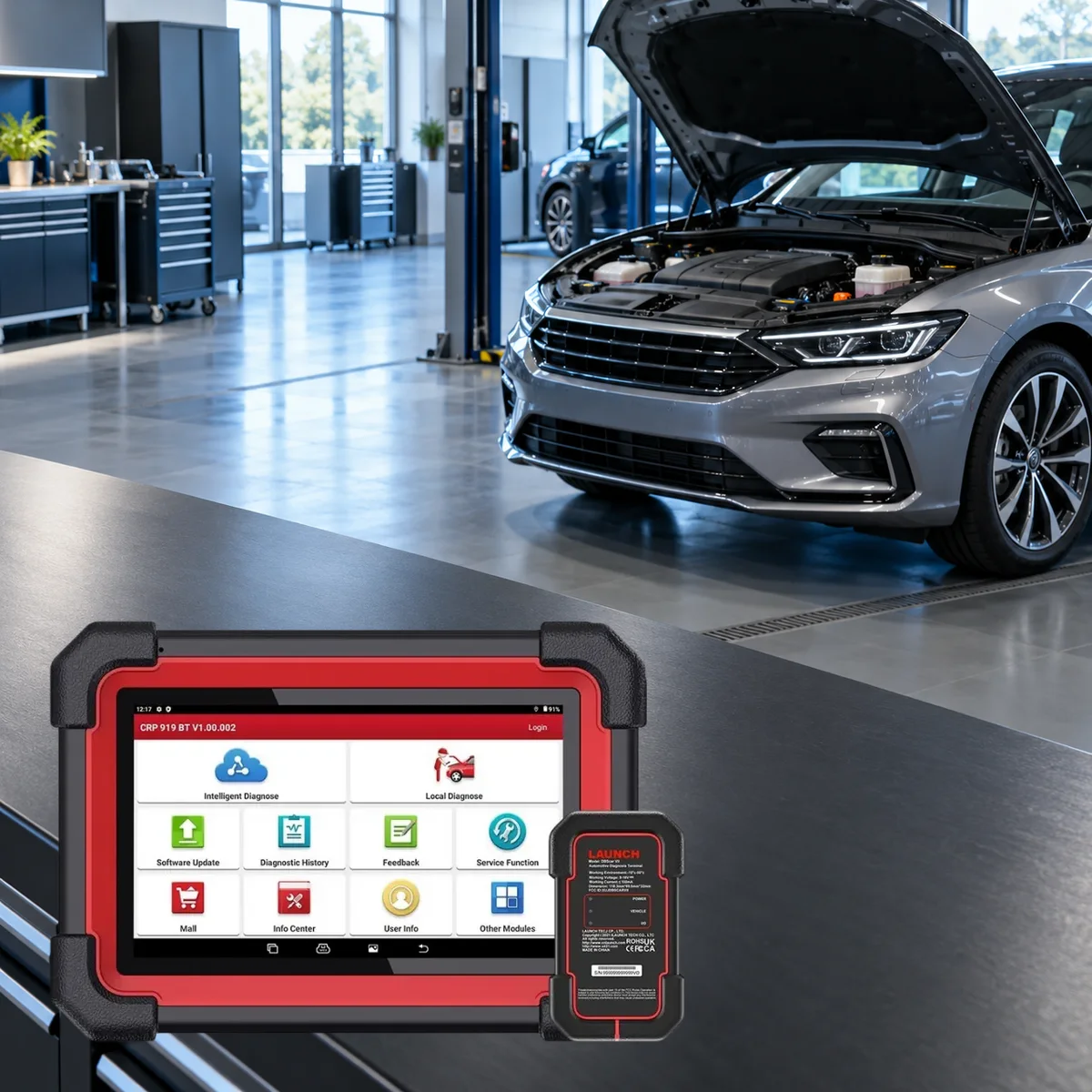 Real Launch CRP919E BT and next-generation communication protocol conditions in modern vehicle service