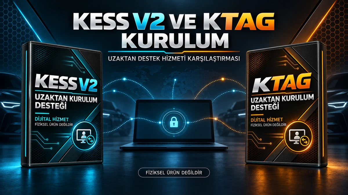 KESS V2 and KTAG Remote Installation Service Comparison