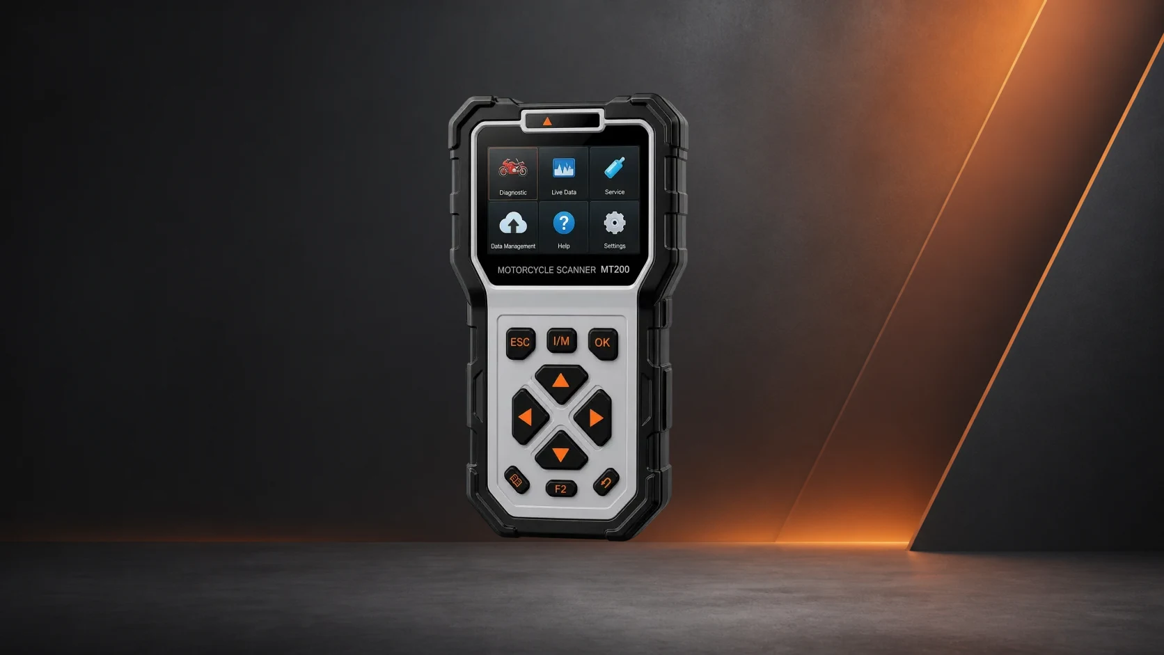 Gerçek Ancel MT200 motosiklet test cihazı ürün görünümü