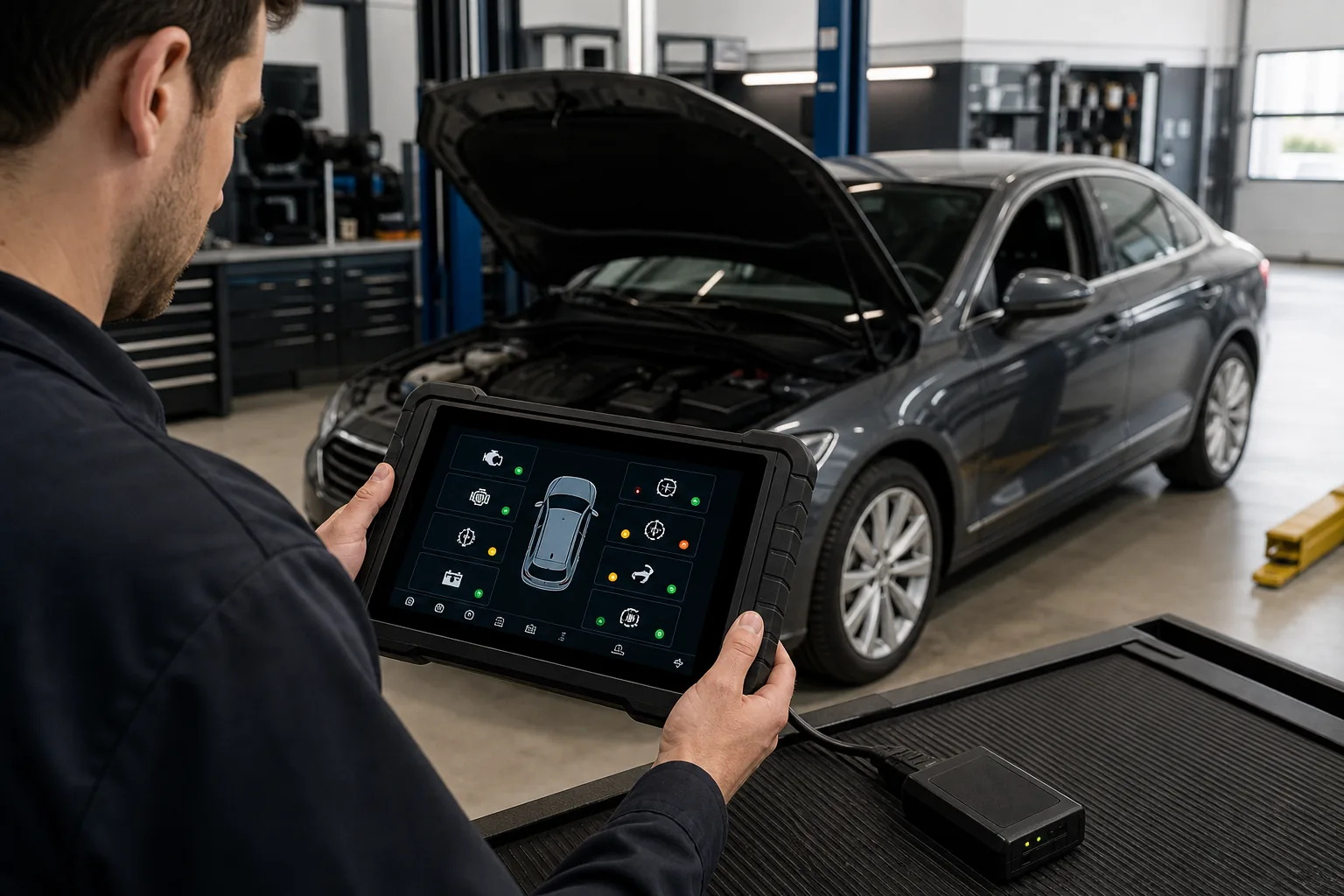 Tam sistem araç taraması ile temel OBD2 taramasının karşılaştırması