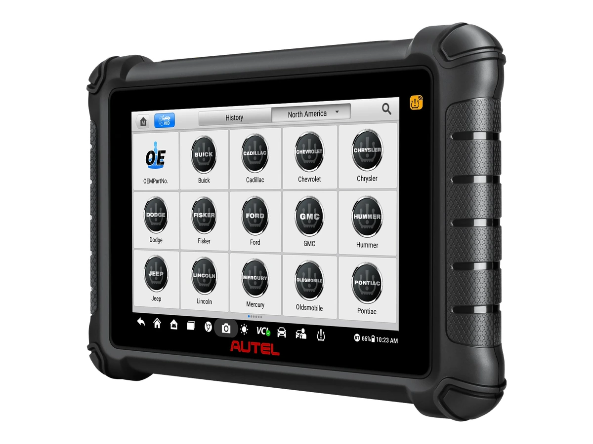 Angled tablet