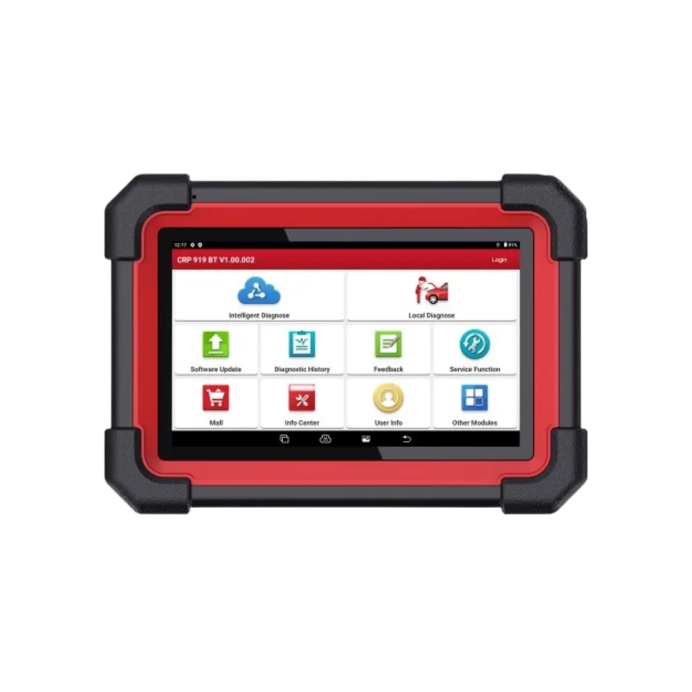 Launch CRP919E BT diagnostik tablet ön görünümü