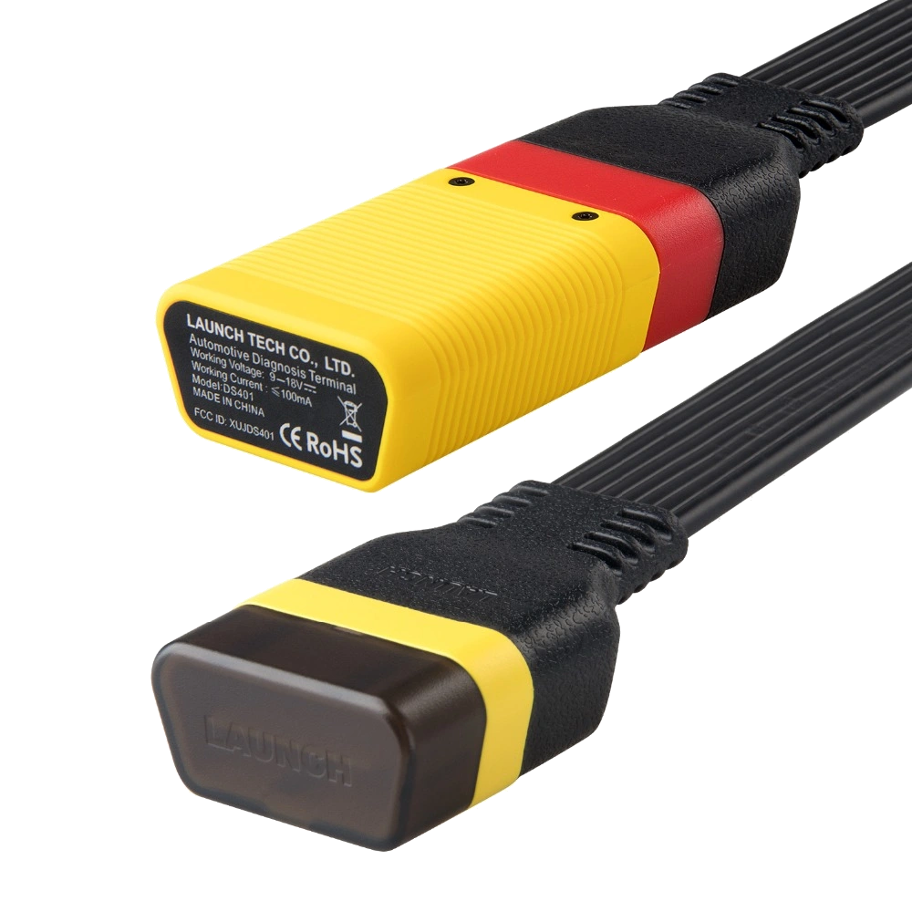 Launch EasyDiag 3.0 sarı adaptör ve düz OBD-II kablosu