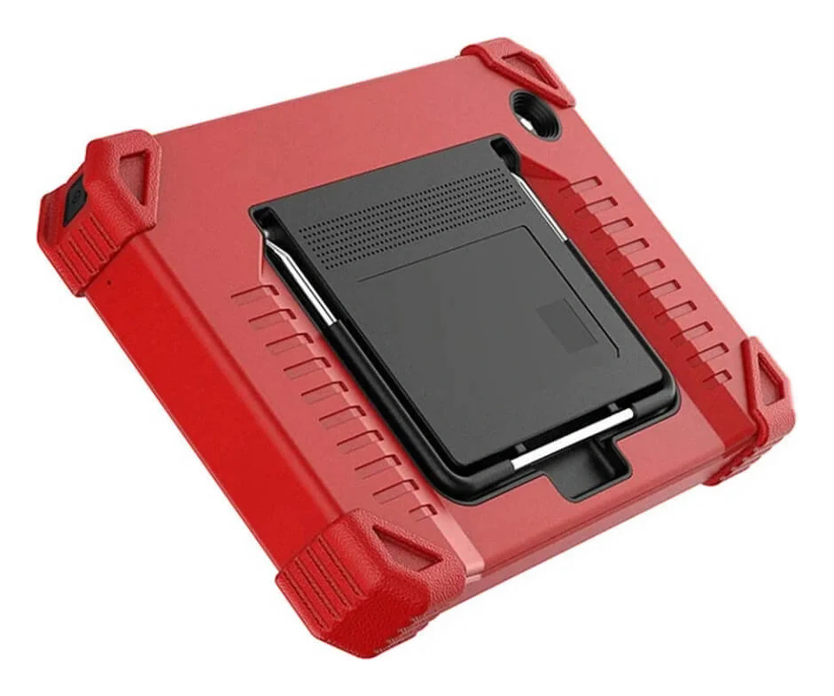 Rear body angled view