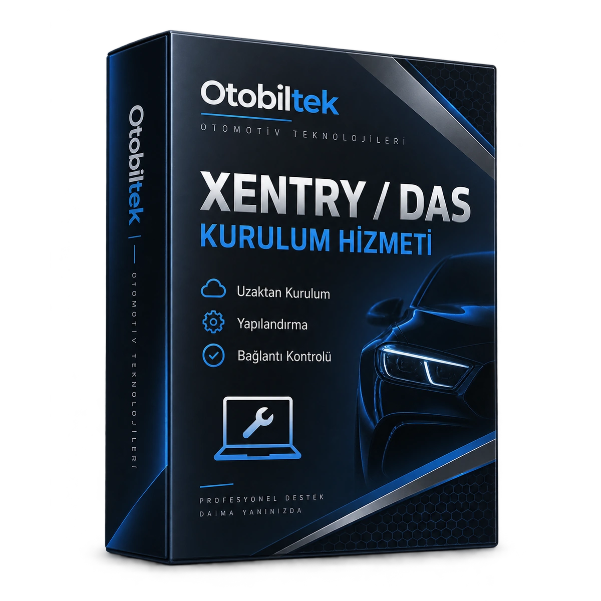 Mercedes XENTRY ve DAS uzaktan kurulum hizmeti dijital hizmet kutusu