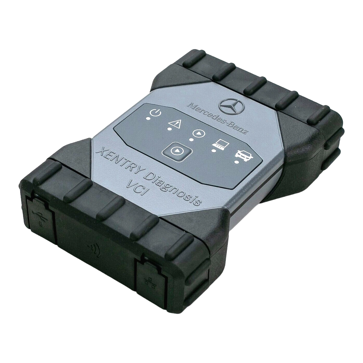 Second angle transparent product view of the XENTRY Diagnosis VCI device