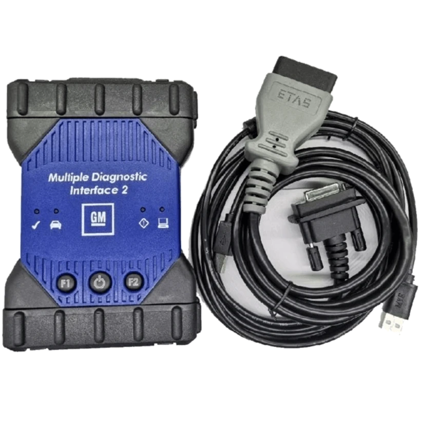 MDI 2 compatible device, OBD cable, and USB connection cable