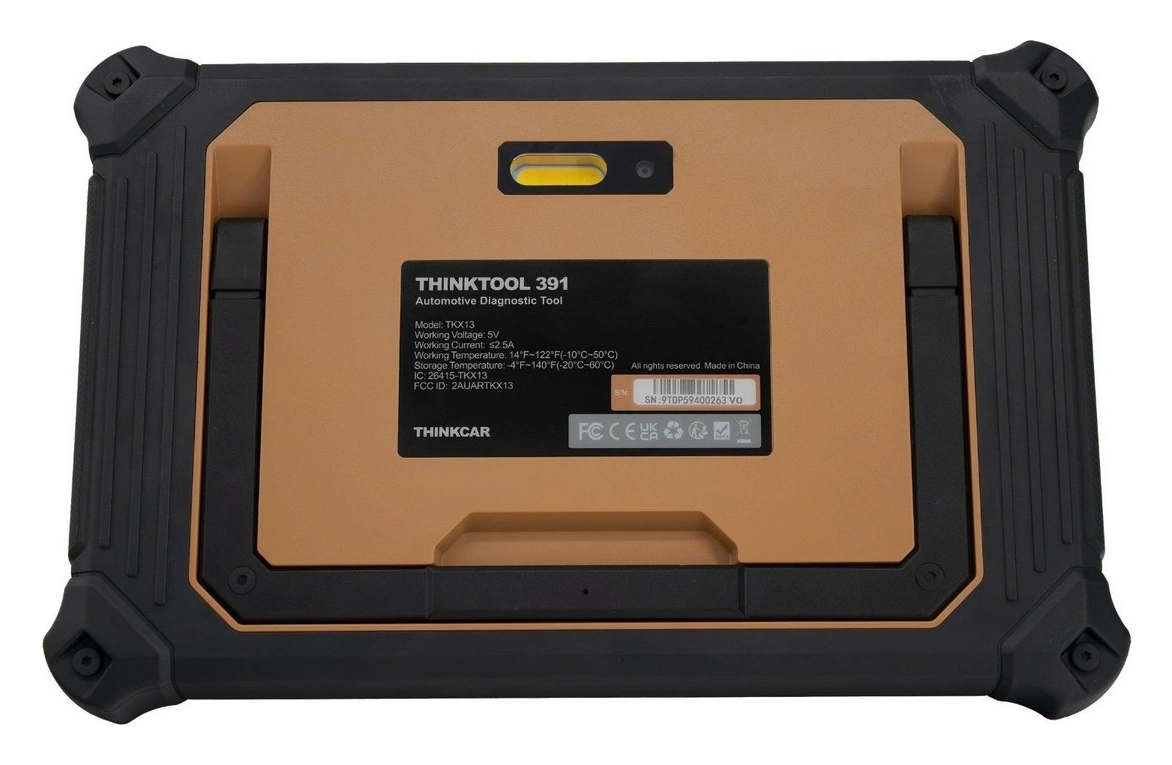 Rear body and THINKTOOL 391 model label