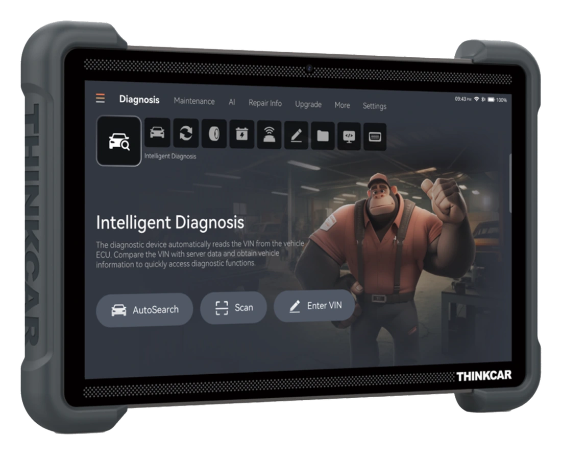 Angled tablet