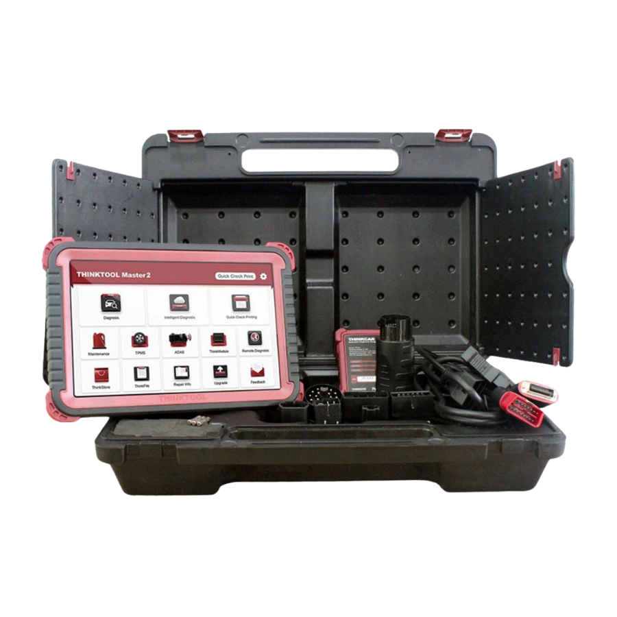 Thinktool Master 2 diagnostik tablet, TVCI ve taşıma çantası seti