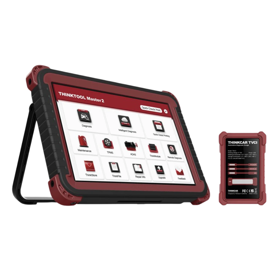 Thinktool Master 2 tablet ve TVCI açılı ürün görünümü