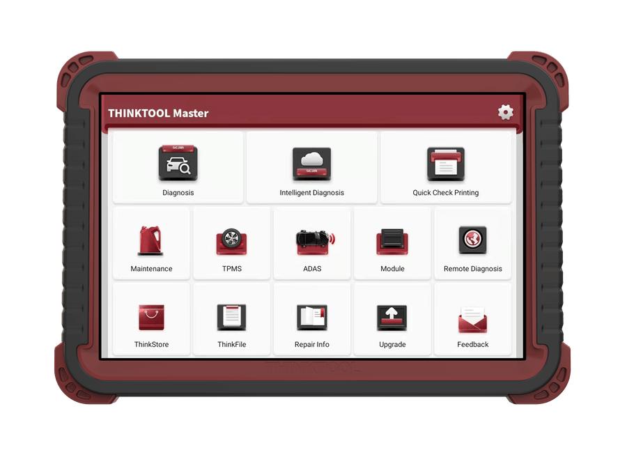 Upgrade icon in the ThinkTool Master main menu