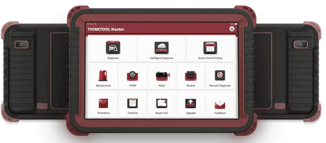 Thinktool Master tablet ön ve arka görünüm ürün görseli