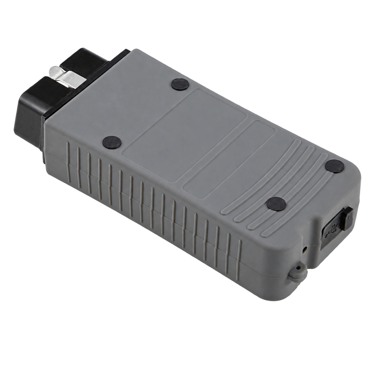 VAS5054A arka gövde ve mini USB kapak görünümü