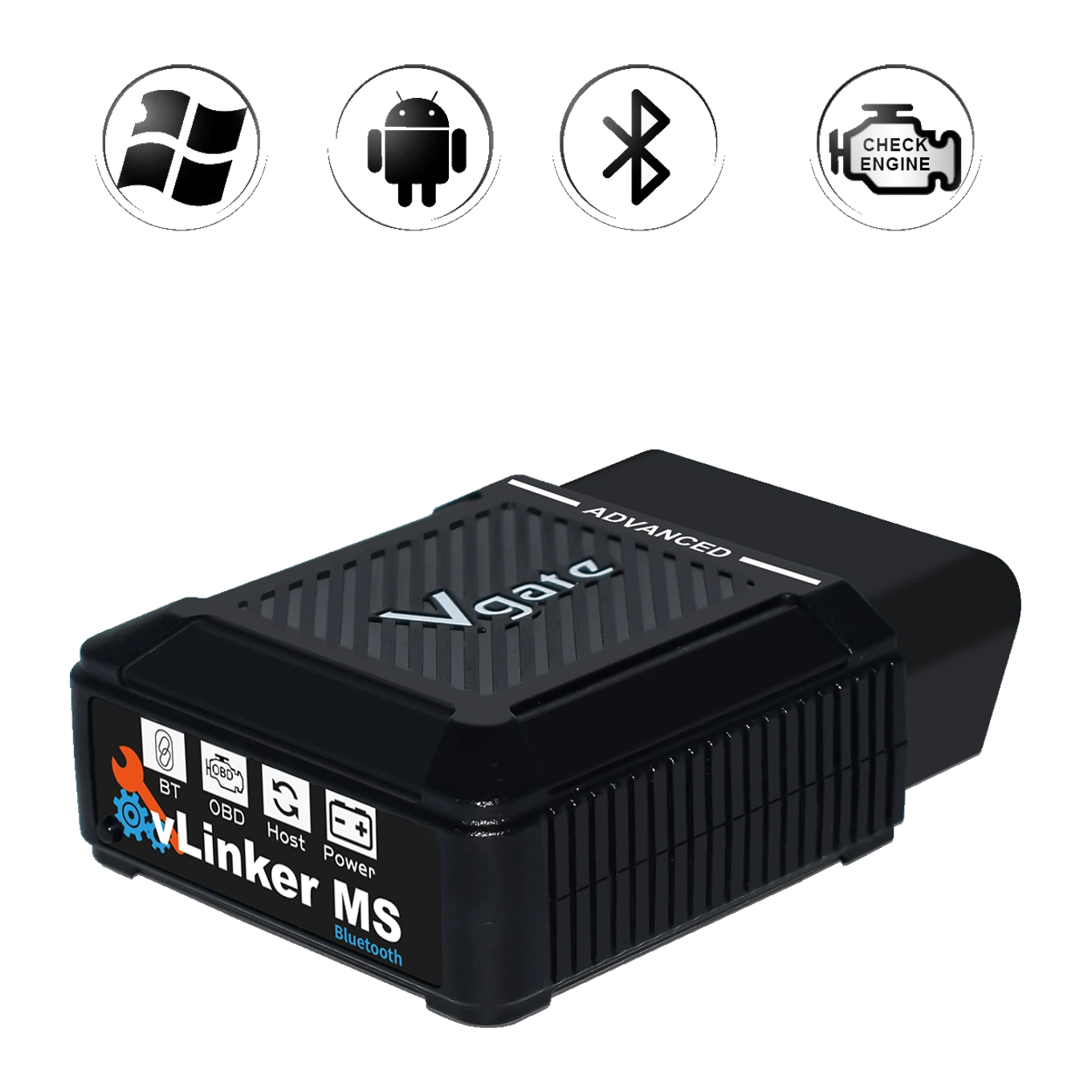 Vgate vLinker MS Bluetooth OBD2 Adaptörü ürün görseli