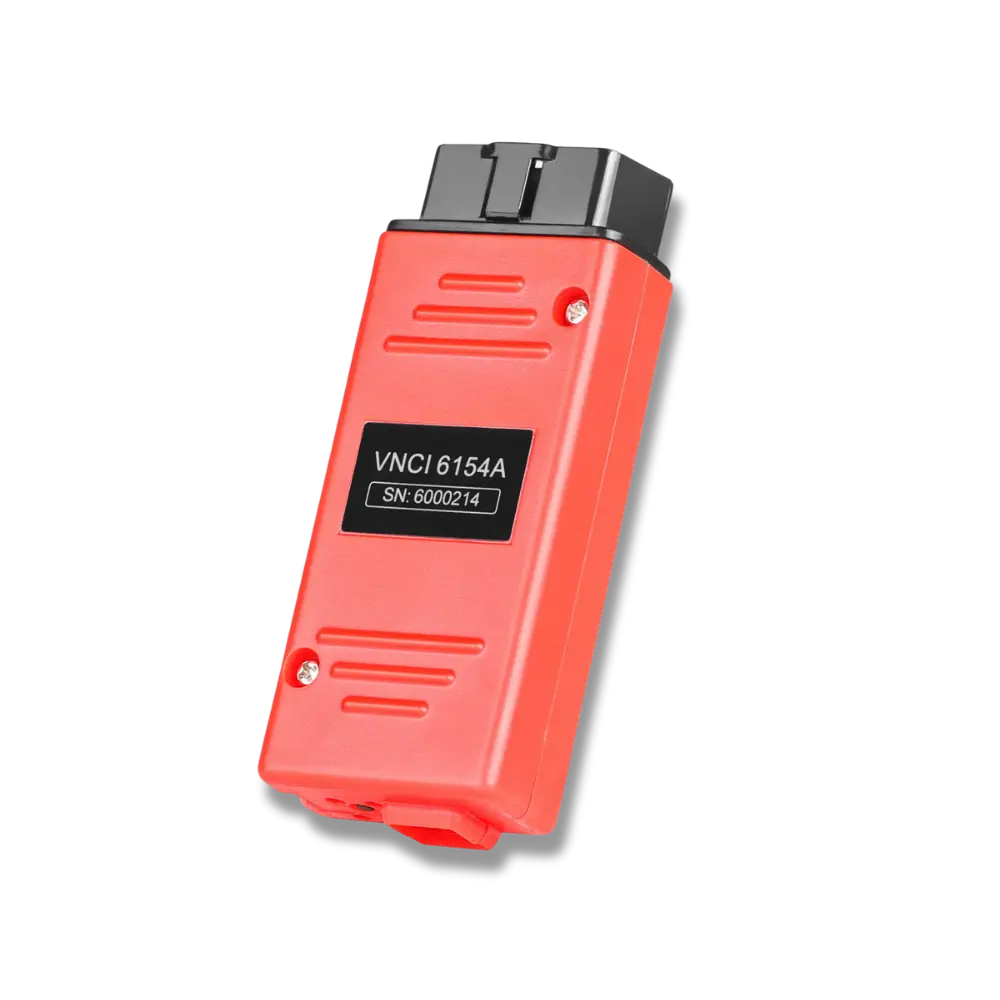 VNCI 6154A Volkswagen ODIS diagnostik arayüzünün açılı görünümü